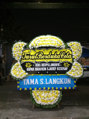 Papan Bunga Duka di Eragayam